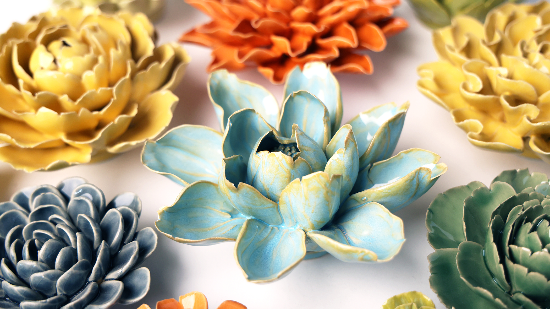 How to Hang Ceramic Flowers