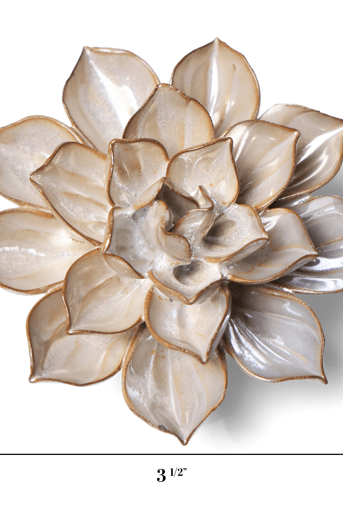 Japan Ceramic Flower Wall Art Pearl Aster - Chive Ceramics Studio - Ceramic Flowers - Chive US