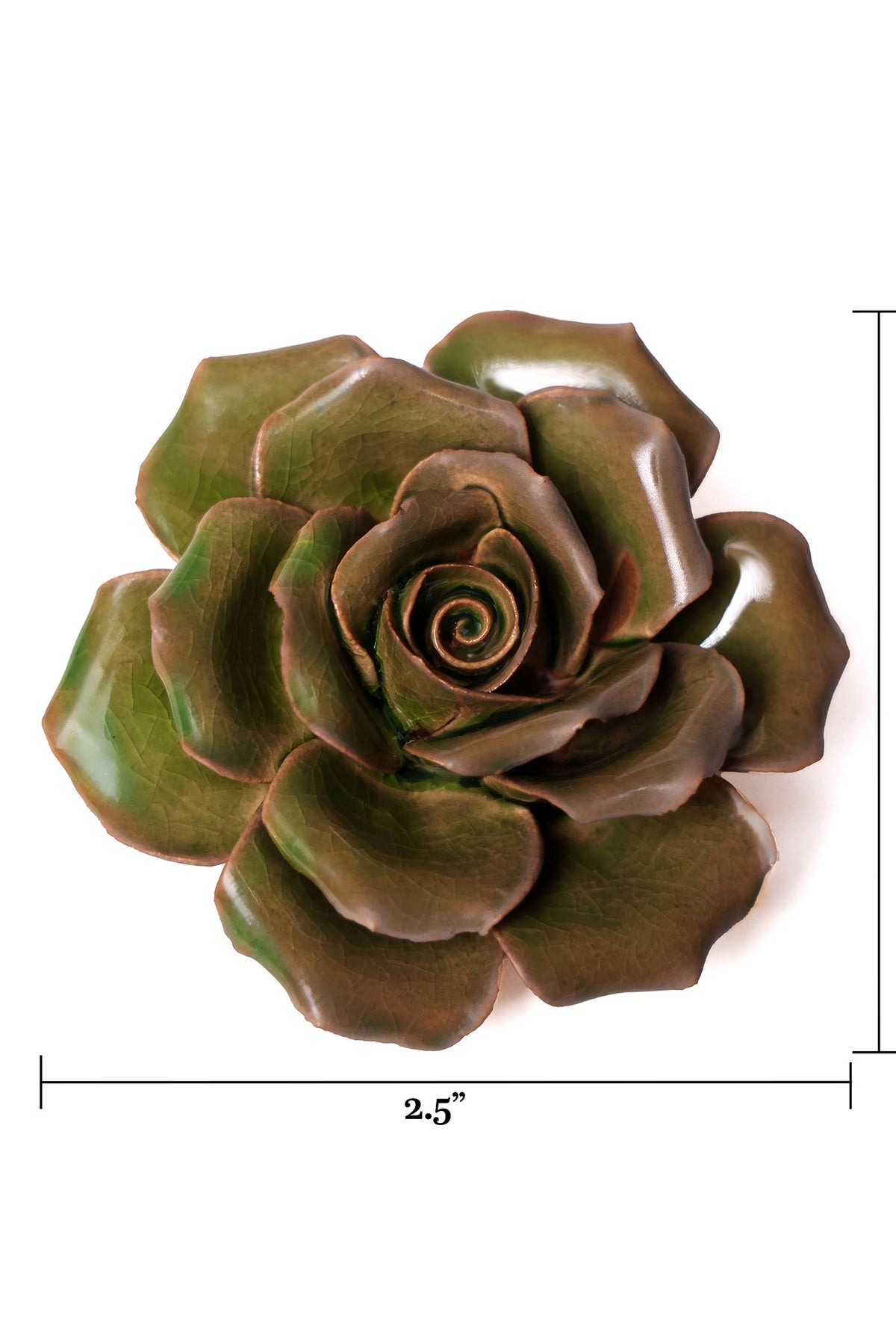 Ceramic Flowers With Keyhole For Hanging On Walls Collection 9 - Chive Plant Studio - Ceramic Flowers - Chive Studio 2024
