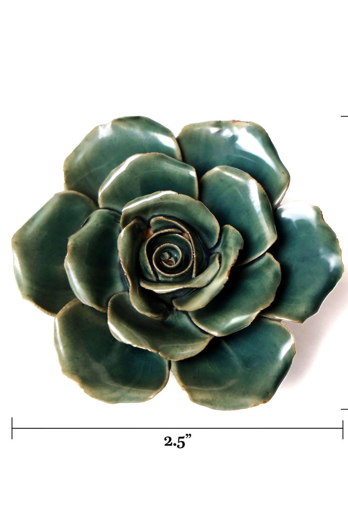 Ceramic Flowers With Keyhole For Hanging On Walls Collection 9 - Chive Plant Studio - Ceramic Flowers - Chive Studio 2024