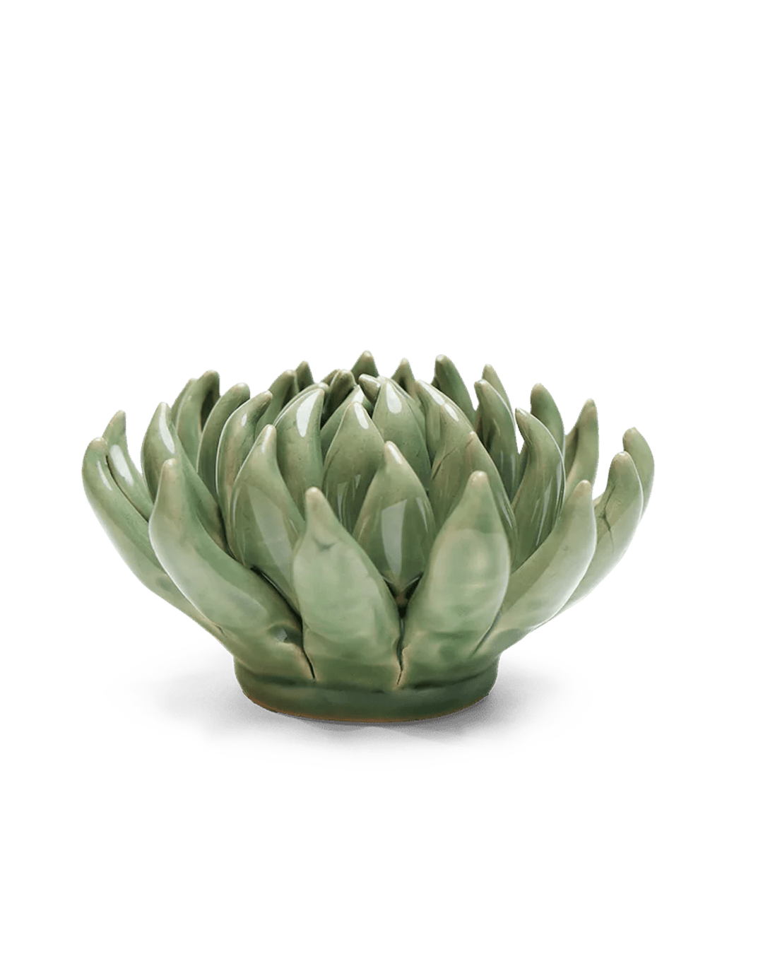 EG14 Jade Green Succulent - Chive Ceramics Studio - Ceramic Flowers - Chive Ceramics Studio