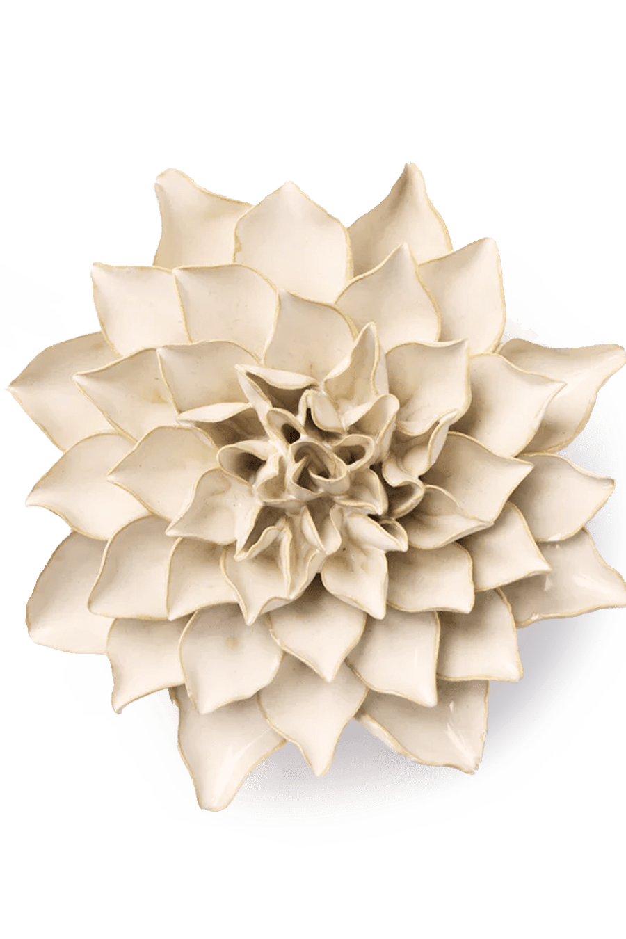 EG23 Ivory Autumn Azalea - Chive Ceramics Studio - Ceramic Flowers - Chive Ceramics Studio