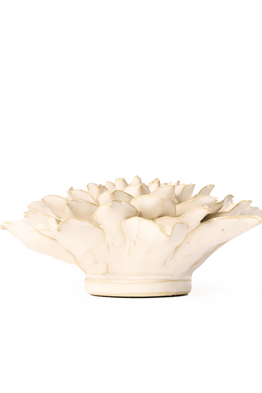 EG23 Ivory Autumn Azalea - Chive Ceramics Studio - Ceramic Flowers - Chive Ceramics Studio