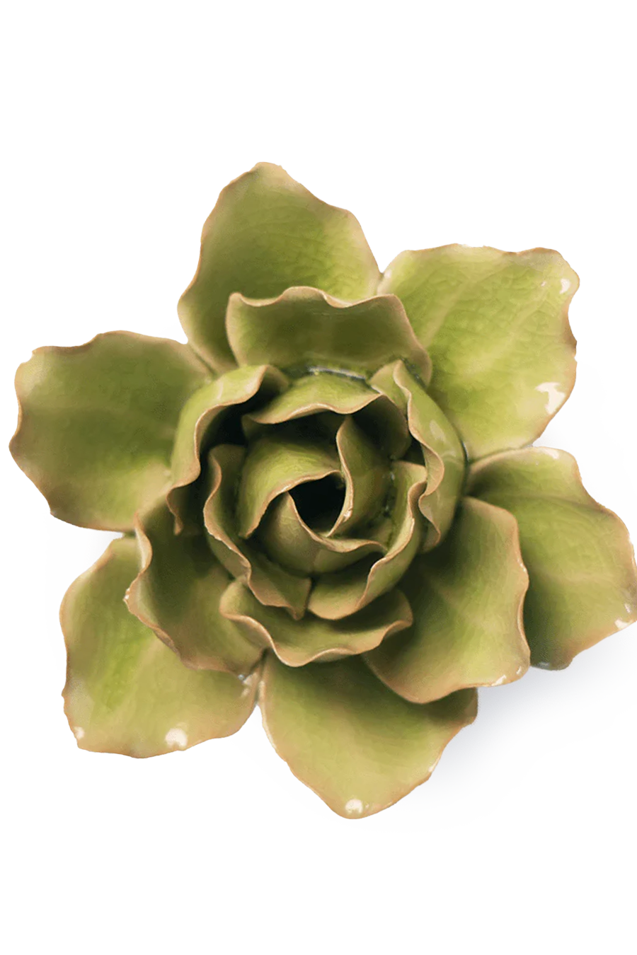 Peridot Stargazer Lily - Chive Ceramics Studio - Ceramic Flowers - Chive Ceramics Studio