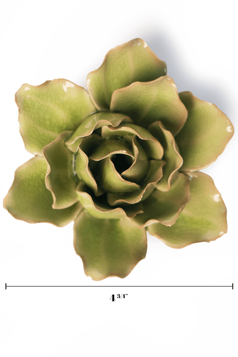 Peridot Stargazer Lily - Chive Ceramics Studio - Ceramic Flowers - Chive Ceramics Studio