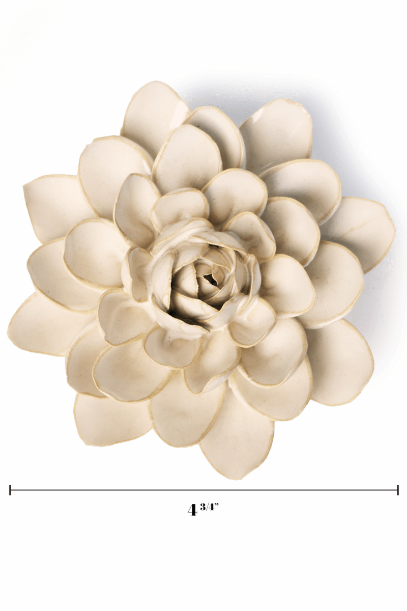 Ivory Snowdrop - Chive Ceramics Studio - Ceramic Flowers - Chive Ceramics Studio