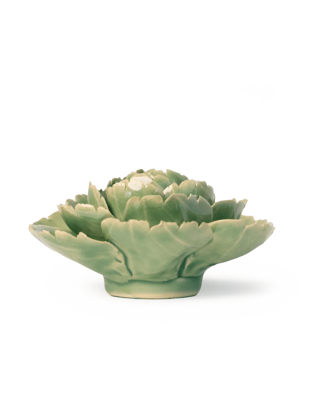 Jade Green English Rose - Chive Ceramics Studio - Ceramic Flowers - Chive Ceramics Studio