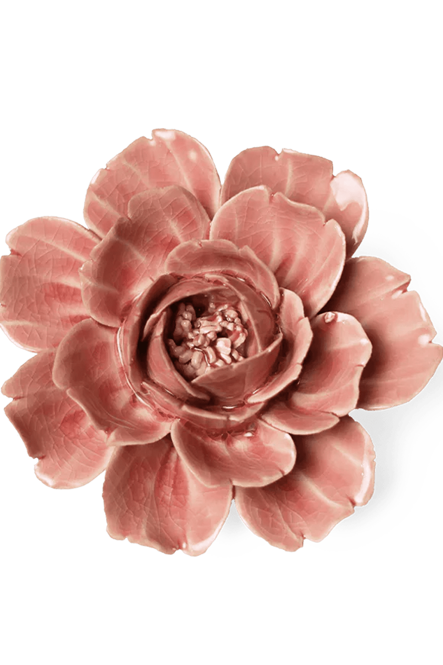 EG37 Champagne Pink Rose - Chive Ceramics Studio - Ceramic Flowers - Chive Ceramics Studio