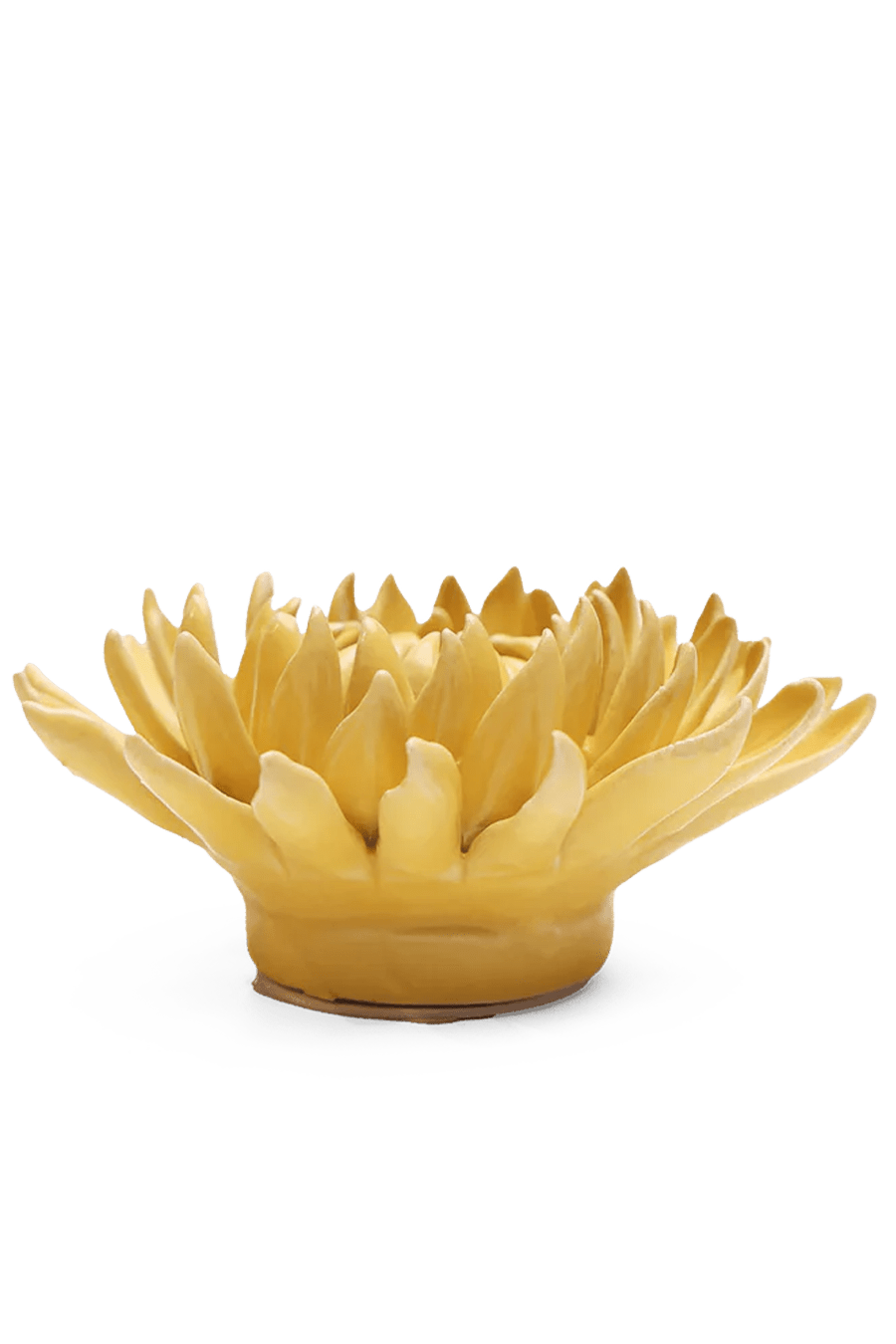 EG38 Canary Yellow Sarah Mum - Chive Ceramics Studio - Ceramic Flowers - Chive Ceramics Studio