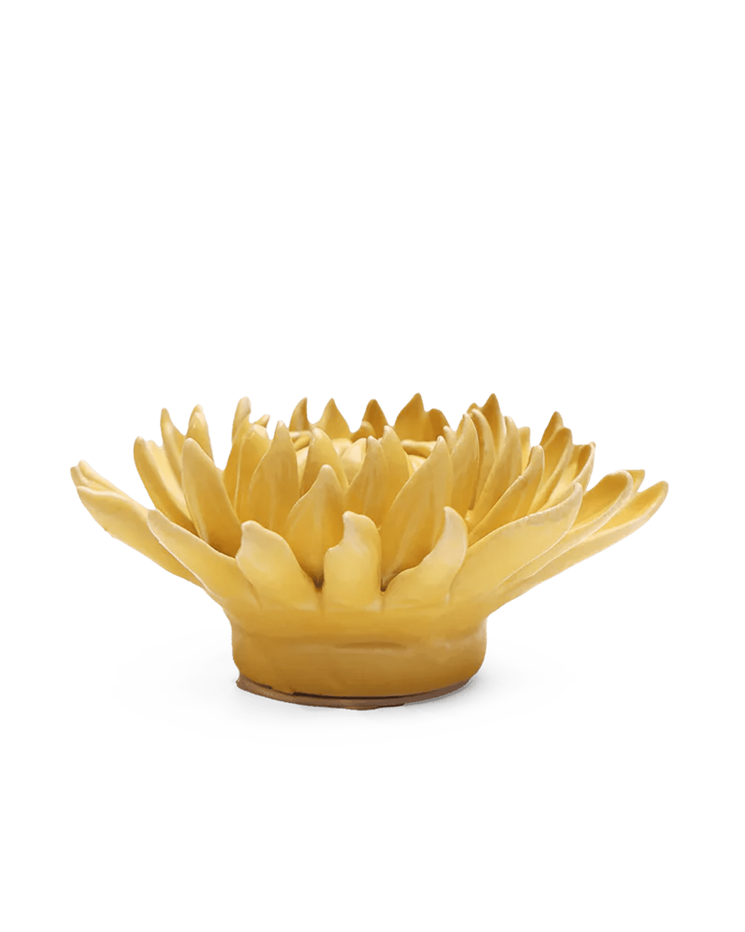 EG38 Canary Yellow Sarah Mum - Chive Ceramics Studio - Ceramic Flowers - Chive Ceramics Studio