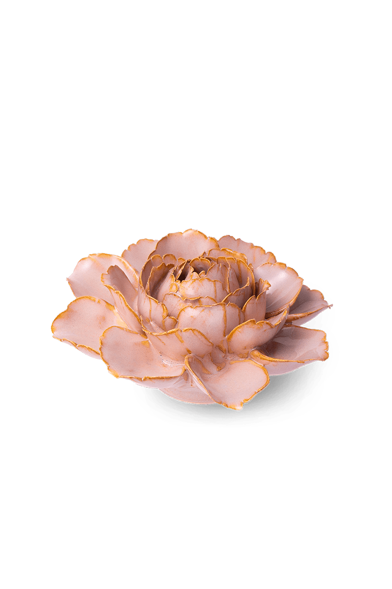 FR01 Rose Pink Camellia - Chive Ceramics Studio - Ceramic Flowers - Chive Ceramics Studio