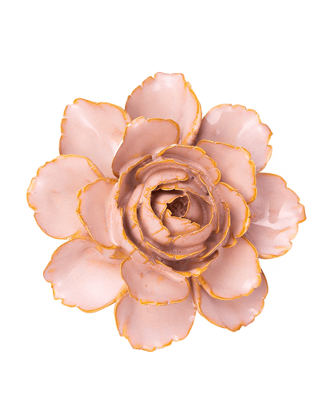 FR01 Rose Pink Camellia - Chive Ceramics Studio - Ceramic Flowers - Chive Ceramics Studio