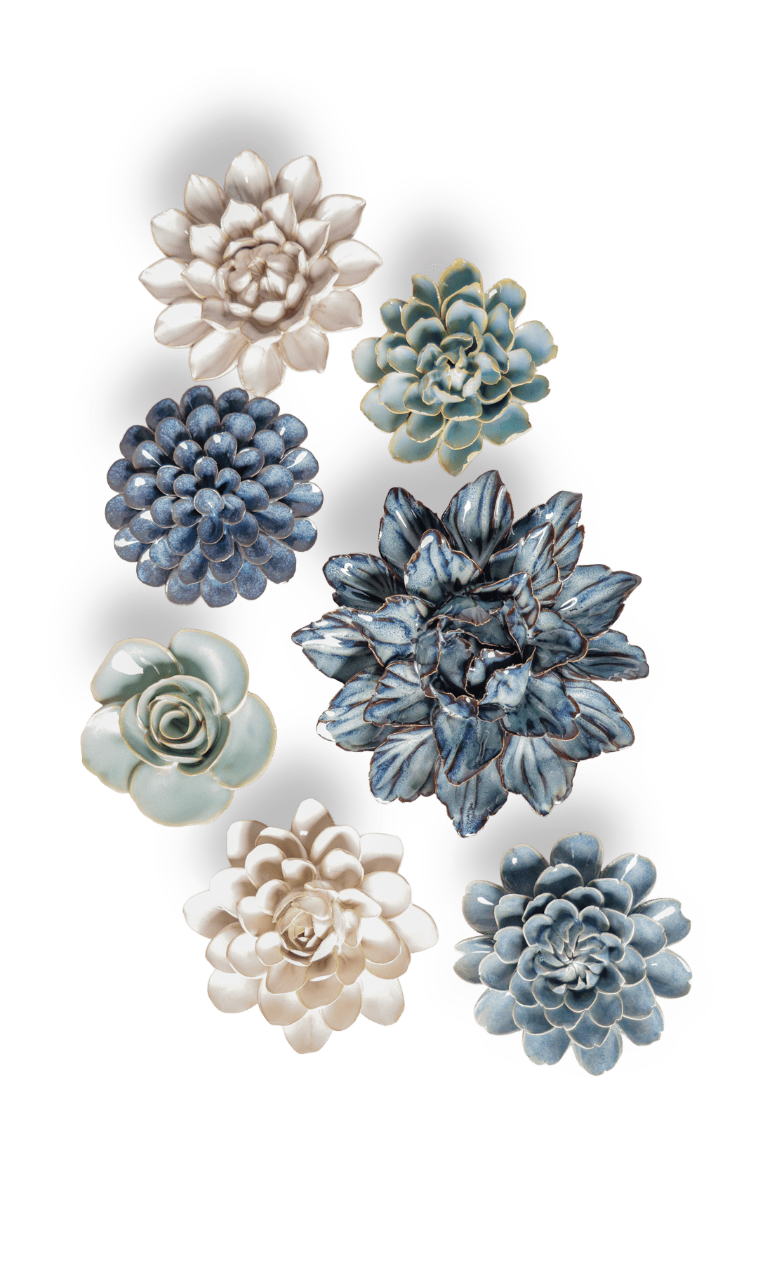 Montauk - Ceramic Flower Curated Collection - Chive Ceramics Studio - Ceramic Flower Sets - Chive Ceramics Studio
