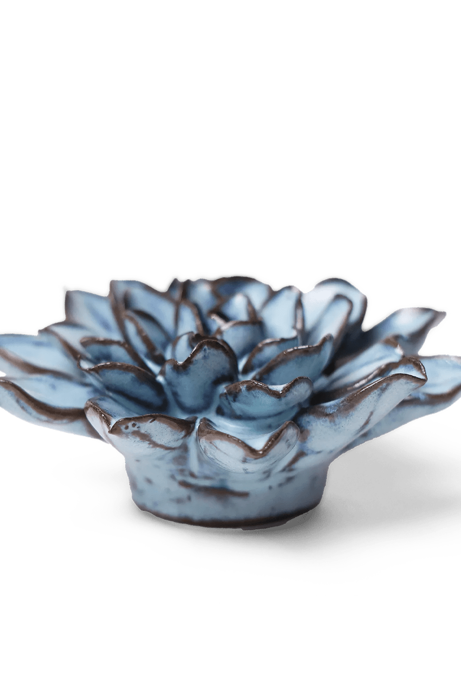 JA07 Seasonal Blue Alpine Aster - Chive Ceramics Studio - Ceramic Flowers - Chive Ceramics Studio