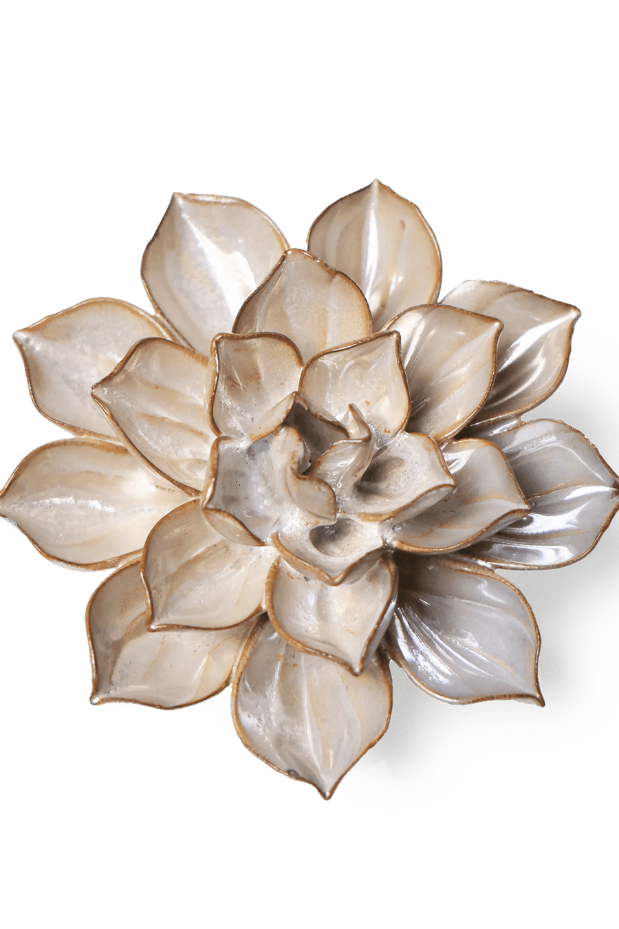 JA09 Metallic Frikartii Aster - Chive Ceramics Studio - Ceramic Flowers - Chive Ceramics Studio