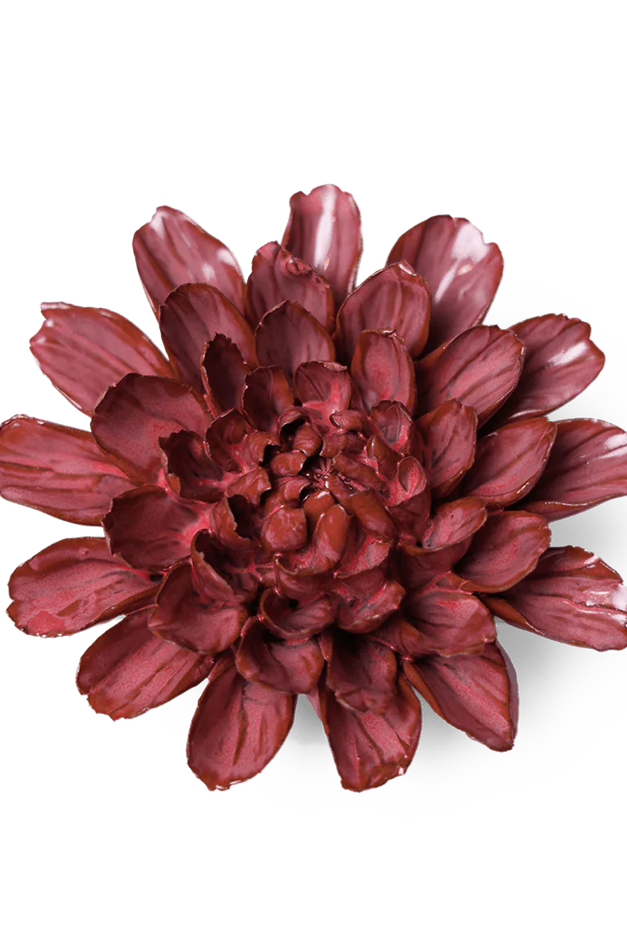 JA17 Blush Pink Star Dahlia - Chive Ceramics Studio - Ceramic Flowers - Chive Ceramics Studio