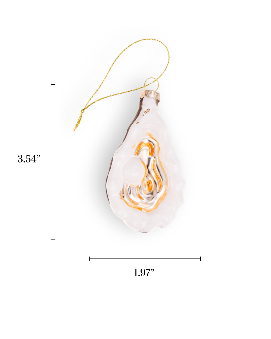Oyster with Pearl Ornament - Chive US Wholesale