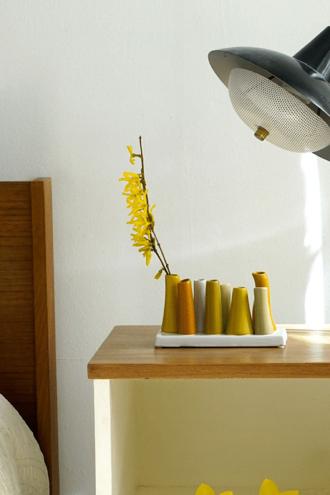 Pooley Modern Bud Vase For Flowers - Chive Ceramics Studio - Vases - Chive Ceramics Studio