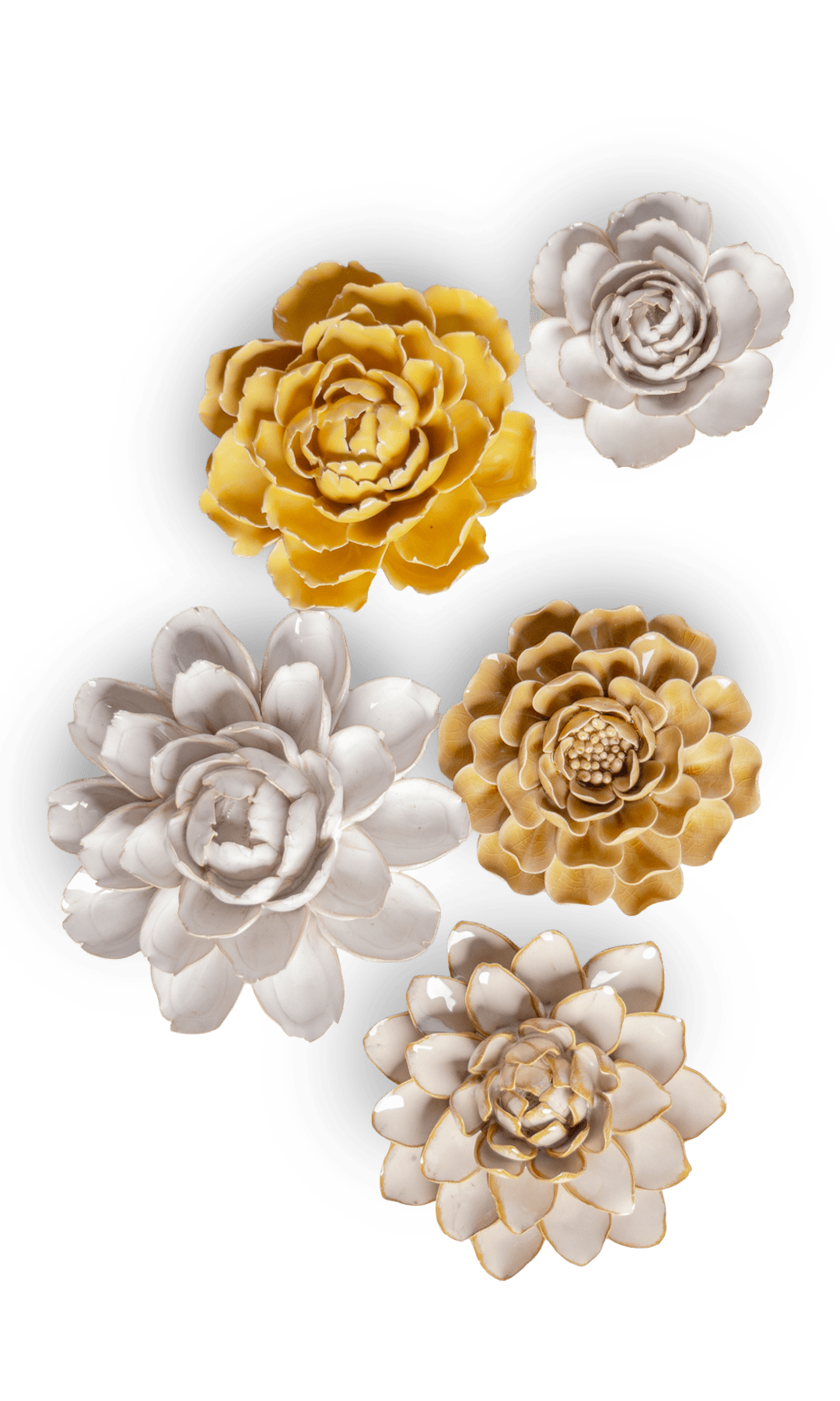 Oslo - 5 Piece Curated Set - Chive Ceramics Studio - Ceramic Flower Sets - Chive Ceramics Studio