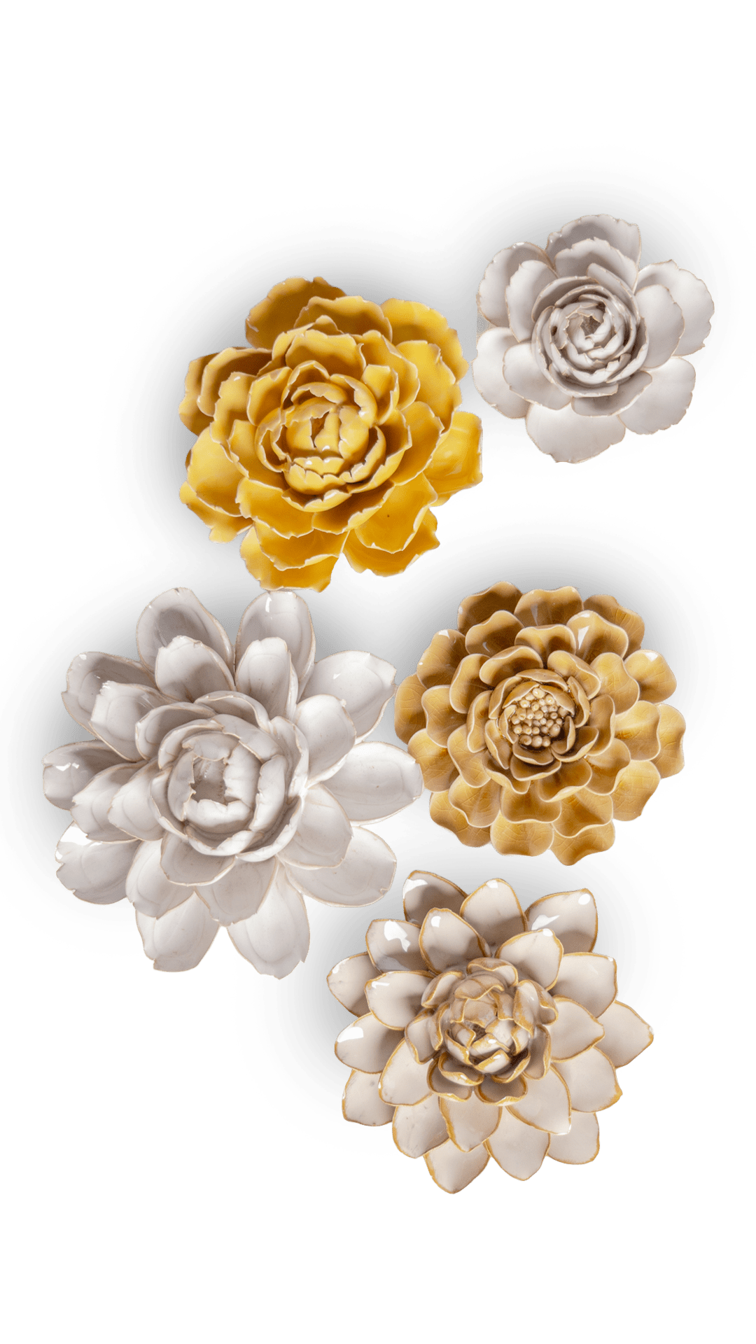 Oslo - 5 Piece Curated Set - Chive Ceramics Studio - Ceramic Flower Sets - Chive Ceramics Studio