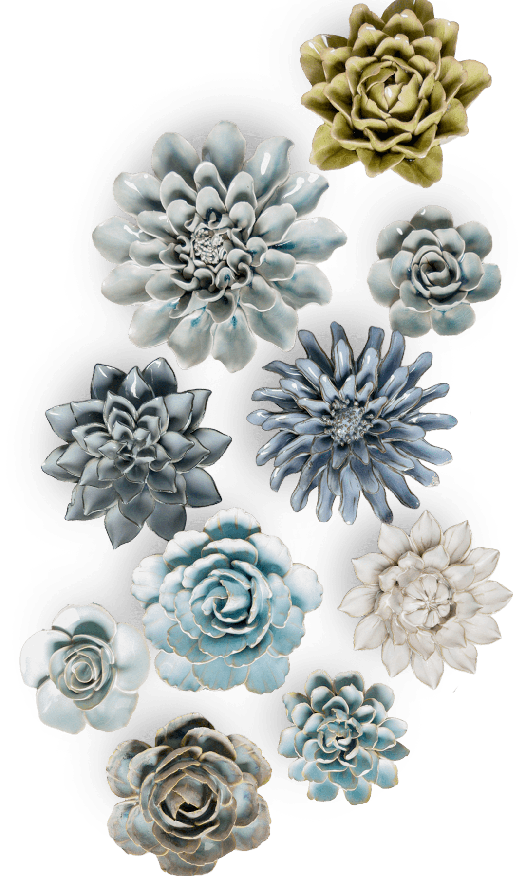 Stockholm - 14 Piece Curated Set - Chive Ceramics Studio - Ceramic Flower Sets - Chive Ceramics Studio