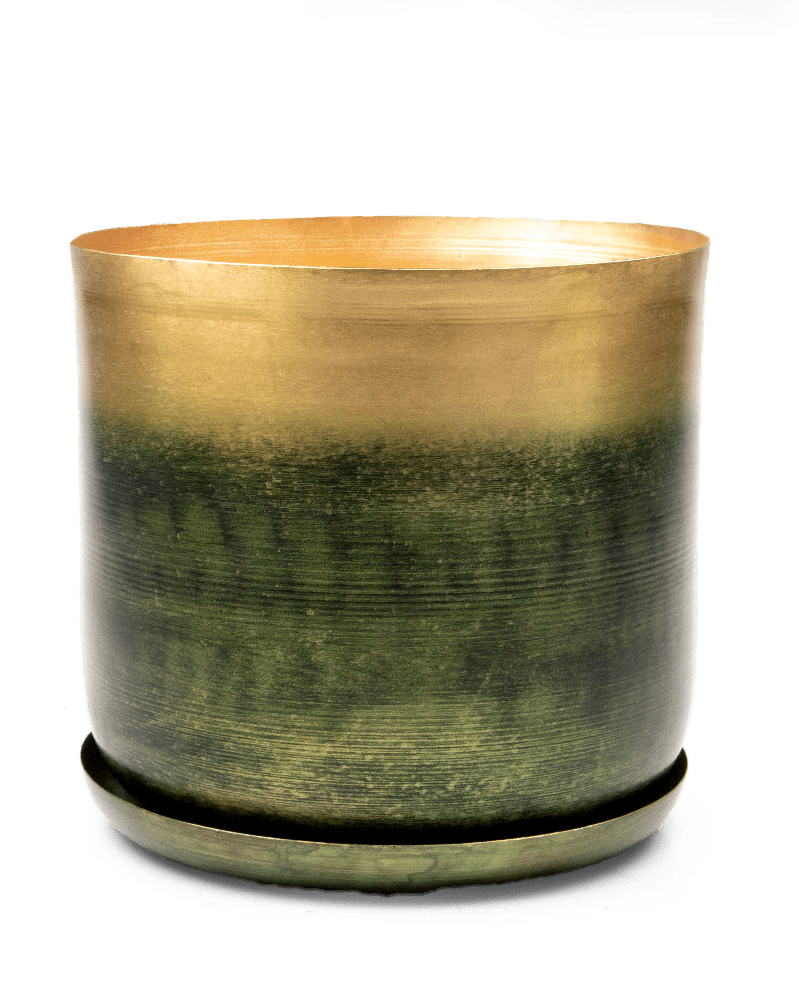 Joe Metal Pot With Drainage Hole - Chive Ceramics Studio - Pots - Chive US