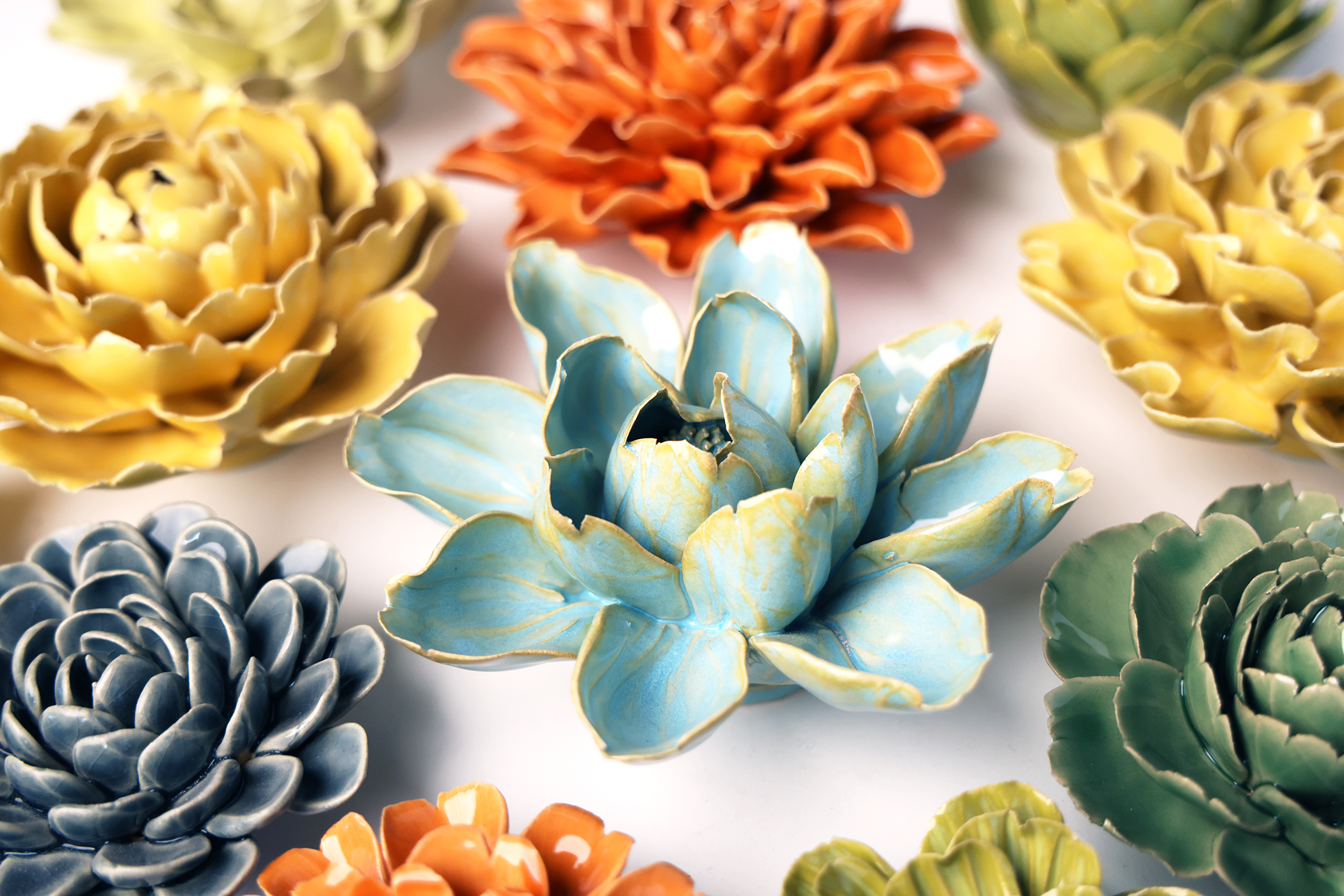 How to Hang Ceramic Flowers