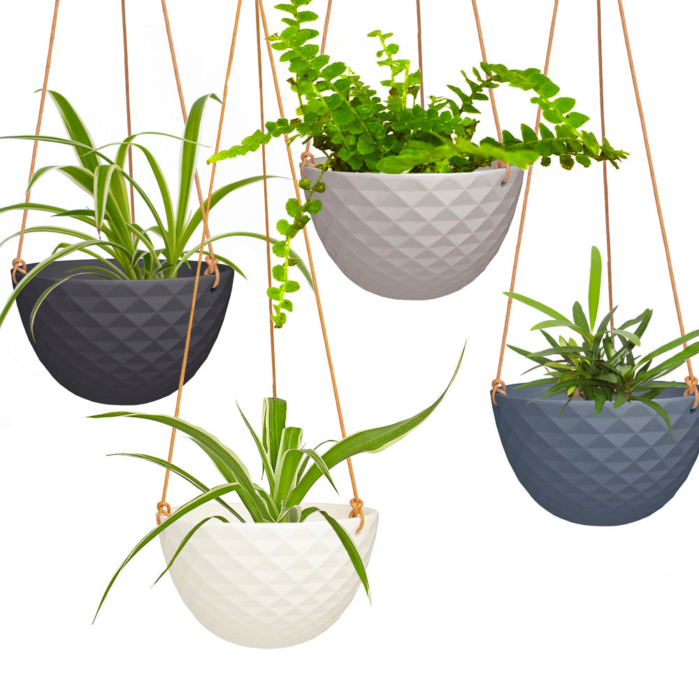 Ceramic 7" Hanging Planter for Indoor Plants