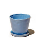 Tika Ceramic Pot & Saucer Set With Drainage - Chive Plant Studio - Pots - Chive Studio 2024