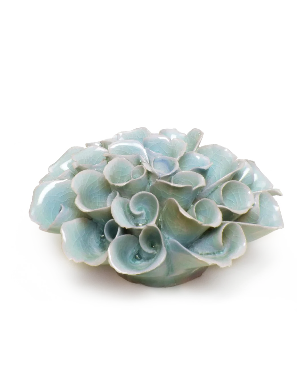Ceramic Flower Flower Blue 2 - Chive Ceramics Studio - Ceramic Flowers - Chive Studio