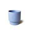 Casey Porcelain Modern Pot And Saucer Set