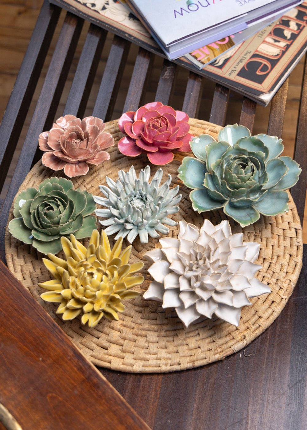 Gotland - 7 Piece Set - Chive Ceramics Studio - Ceramic Flower Sets - Chive Ceramics Studio
