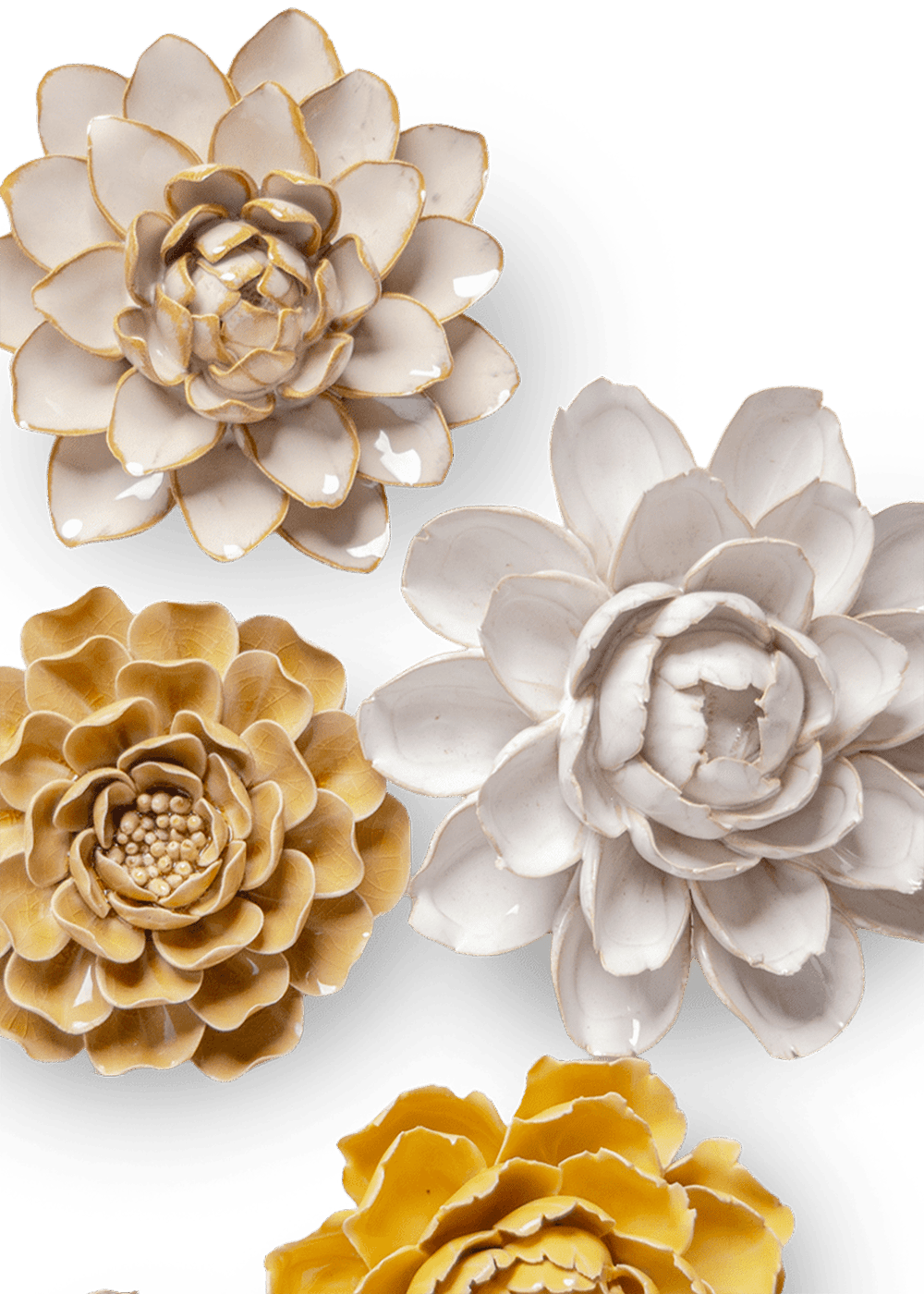 Oslo - 5 Piece Set - Chive Ceramics Studio - Ceramic Flower Sets - Chive Ceramics Studio