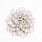 Ceramic Flower Wall Art Ivory Large Flower - Chive Plant Studio - Ceramic Flowers - Chive