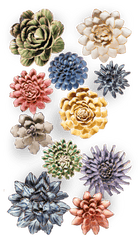 Oxford - 23 Piece Curated Set - Chive Ceramics Studio - Ceramic Flower Sets - Chive Ceramics Studio