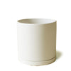 Dojo Porcelain Modern Indoor Plant Pot With Saucer