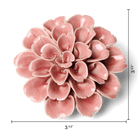 Champagne Pink Hydrangea - Chive Ceramics Studio - Ceramic Flowers - Chive Ceramics Studio