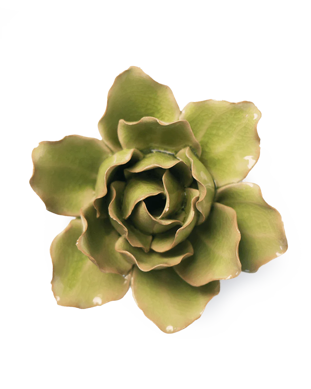 Peridot Stargazer Lily - Chive Ceramics Studio - Ceramic Flowers - Chive Ceramics Studio