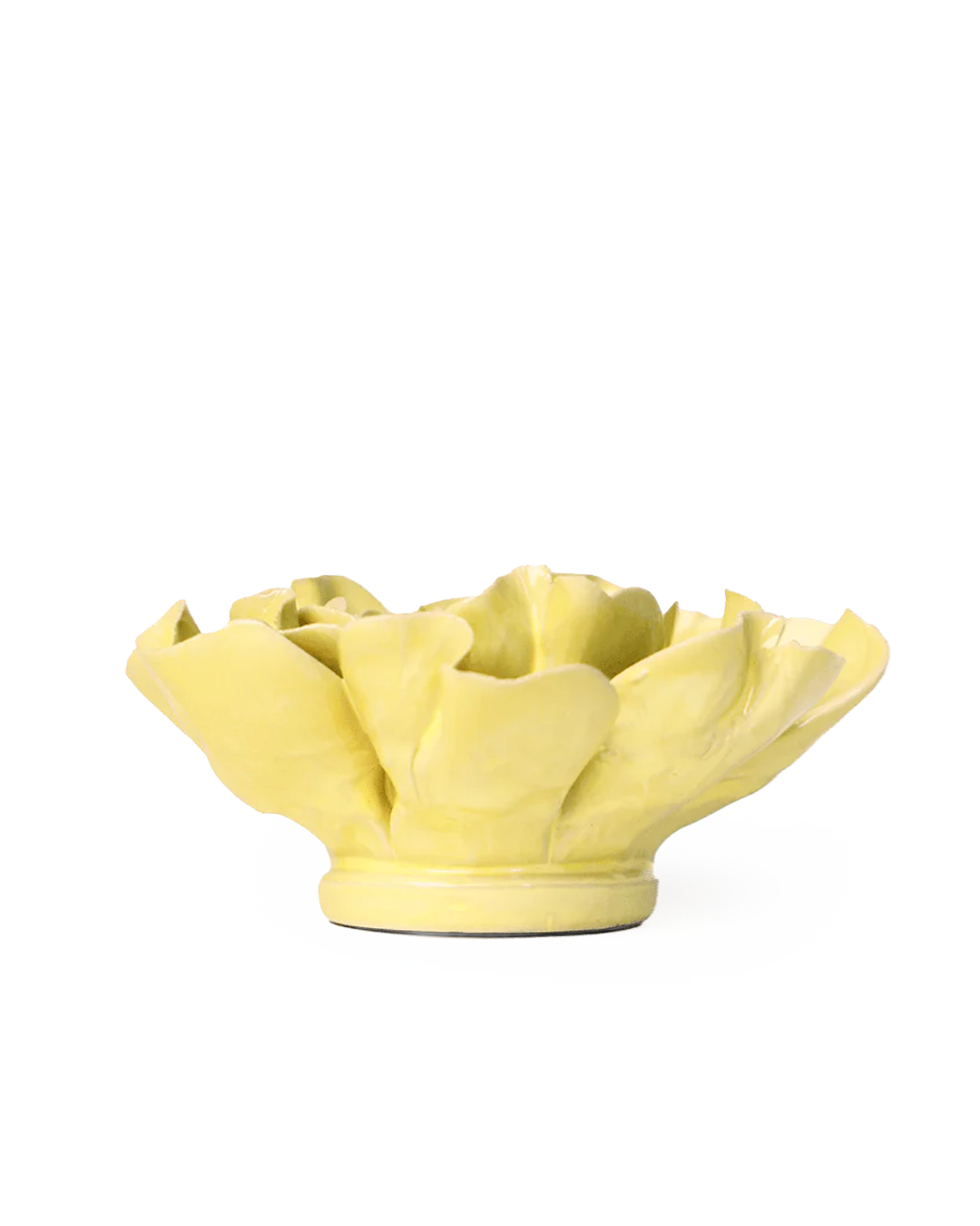 Lime Yellow Larkspur - Chive Ceramics Studio - Ceramic Flowers - Chive Ceramics Studio