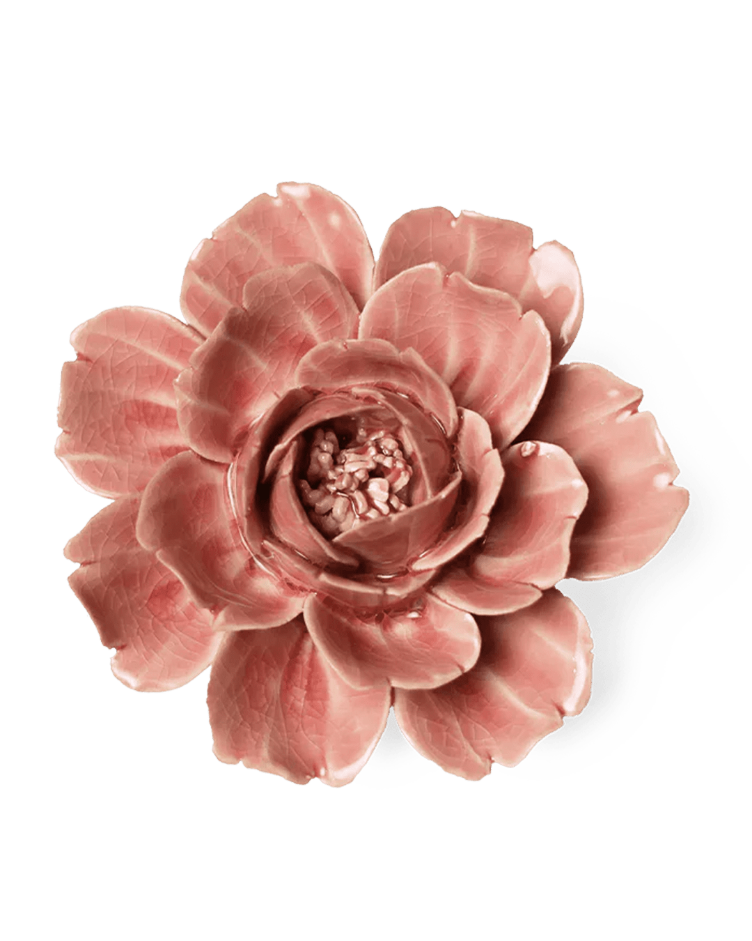EG37 Champagne Pink Rose - Chive Ceramics Studio - Ceramic Flowers - Chive Ceramics Studio