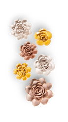 Nice - 6 Piece Curated Set - Chive Ceramics Studio - Ceramic Flower Sets - Chive Ceramics Studio