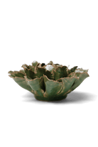 JA26 Avocado Green Sorbet Peony - Chive Ceramics Studio - Ceramic Flowers - Chive Ceramics Studio