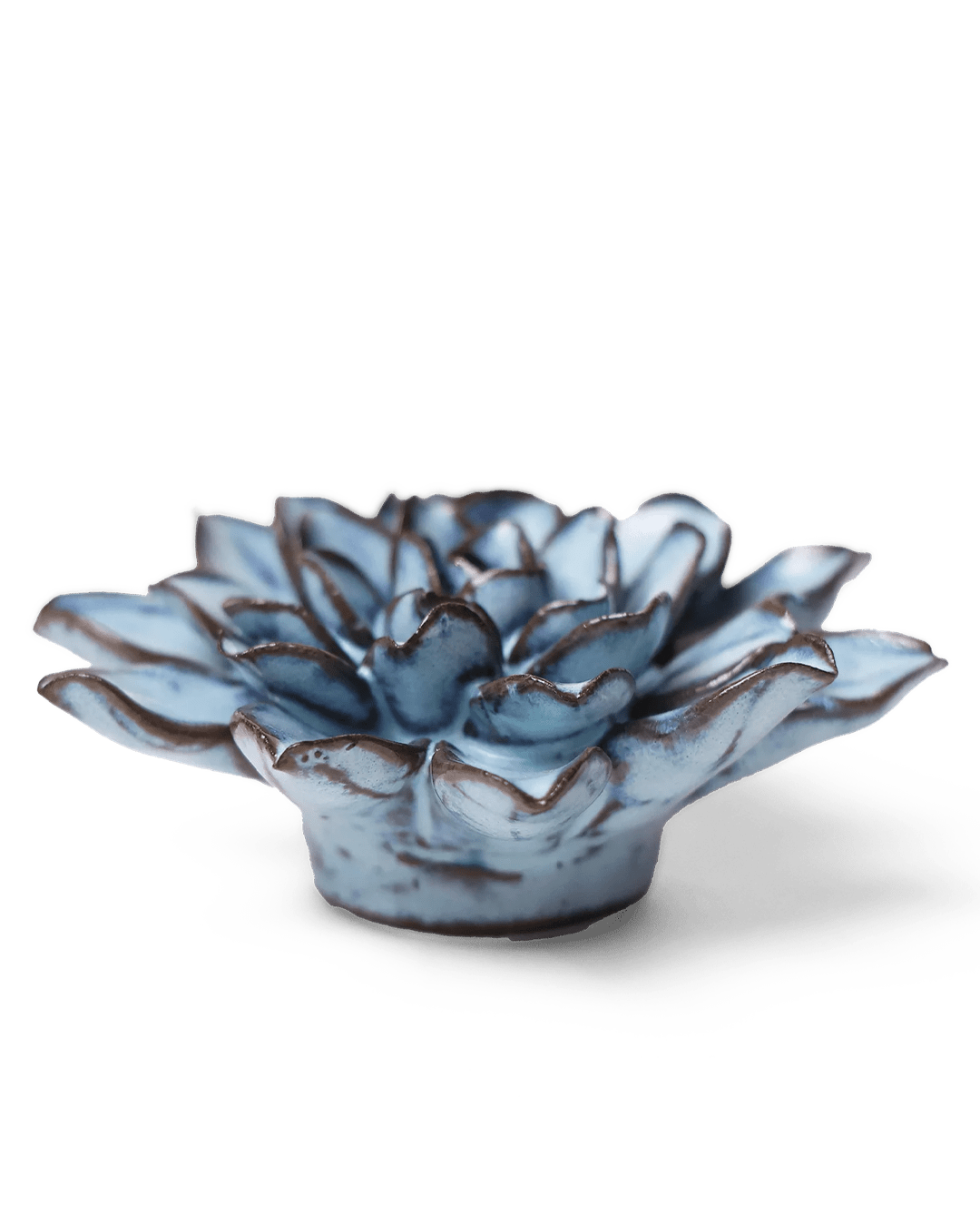 JA07 Seasonal Blue Alpine Aster - Chive Ceramics Studio - Ceramic Flowers - Chive Ceramics Studio