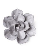 JA10 Cement Aqualla Gardenia - Chive Ceramics Studio - Ceramic Flowers - Chive Ceramics Studio