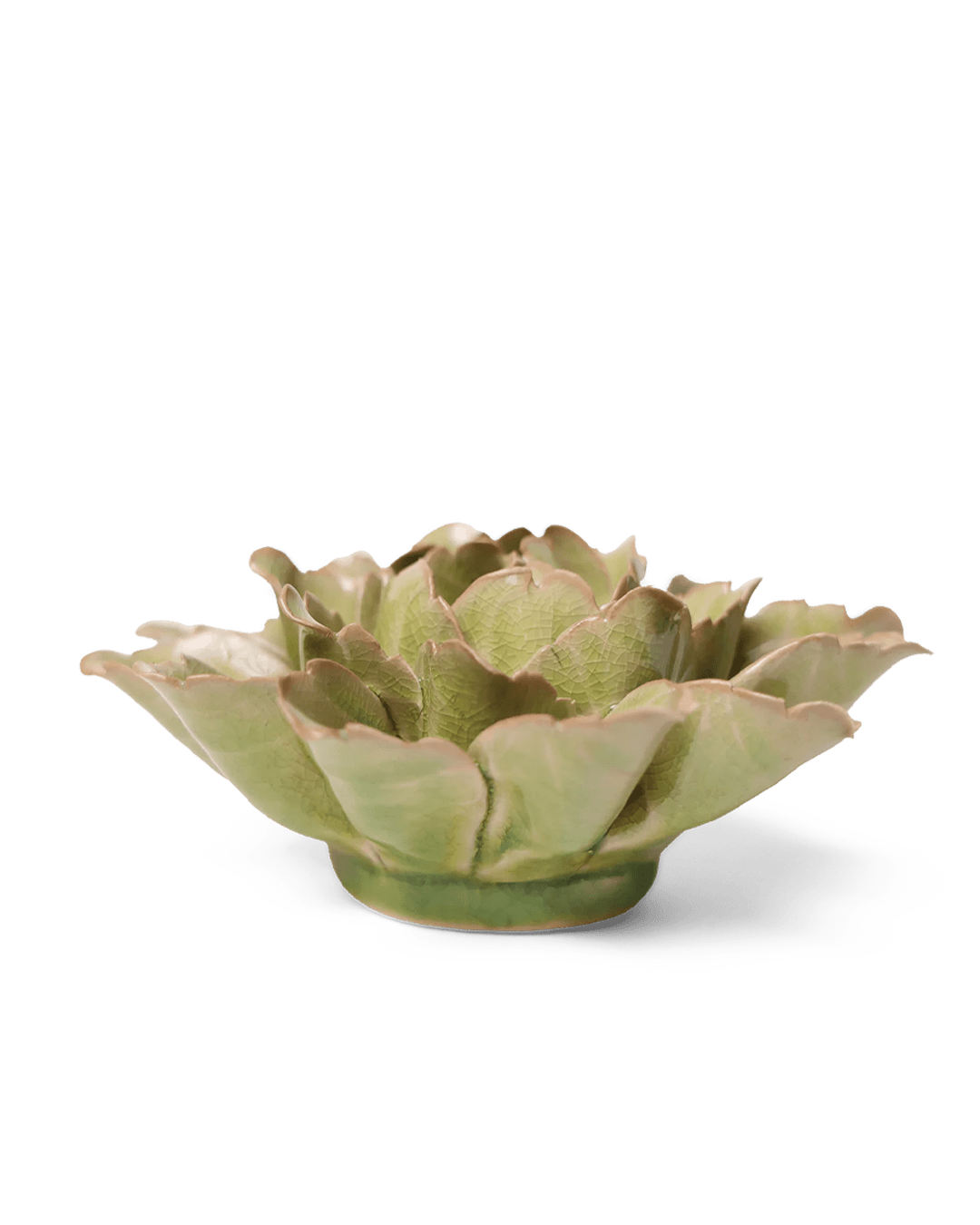 JA11 Peridot Sorbet Peony - Chive Ceramics Studio - Ceramic Flowers - Chive Ceramics Studio