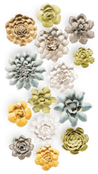 Tokyo - 25 Piece Curated Set - Chive Ceramics Studio - Ceramic Flower Sets - Chive Ceramics Studio