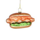 Hot Dog on a Bun Ornament - Chive Plant Studio - Glass Ornaments - Chive Studio 2024