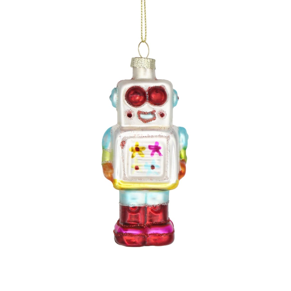 Mr Roboto Ornament - Chive Plant Studio - Glass Ornaments - Chive Studio 2024