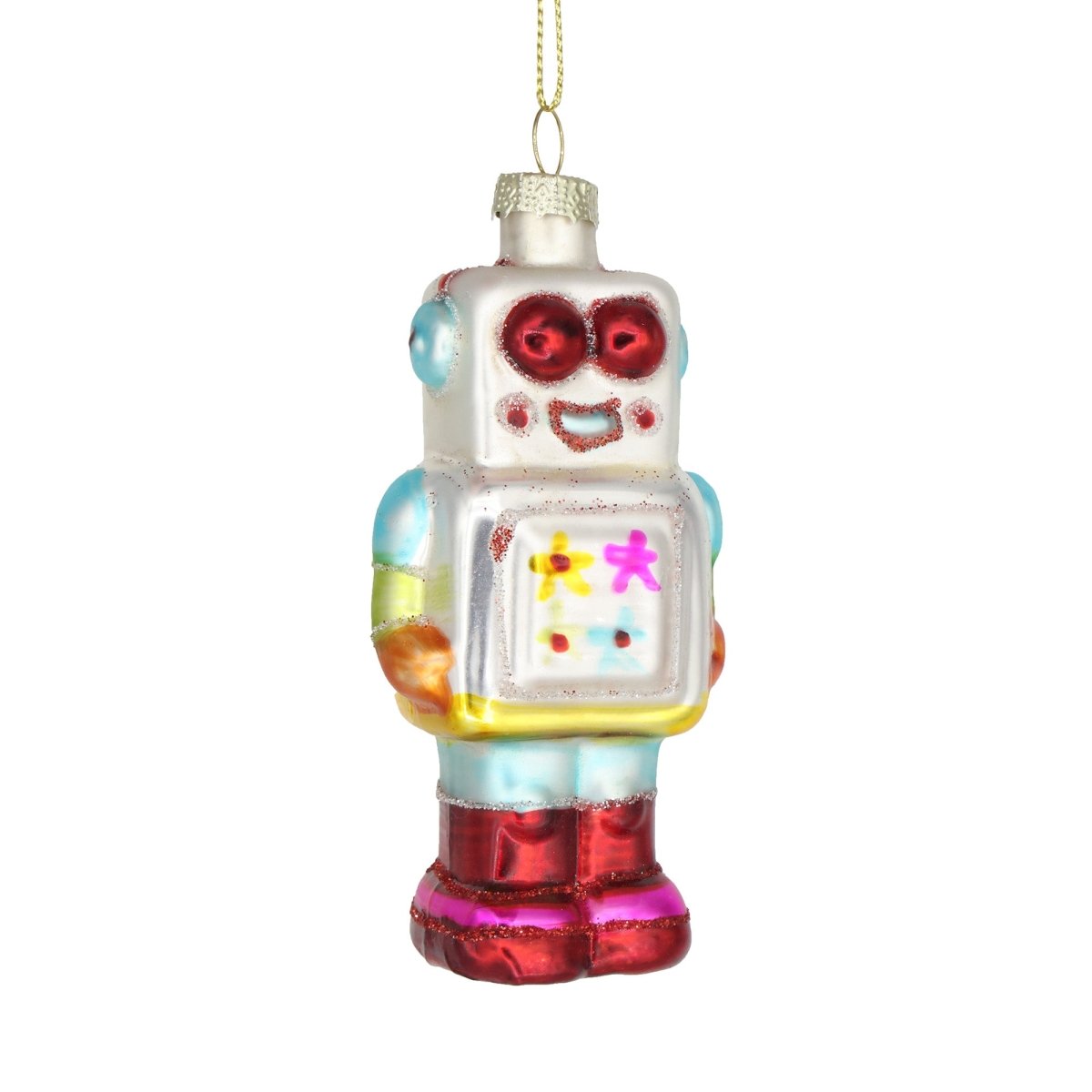 Mr Roboto Ornament - Chive Plant Studio - Glass Ornaments - Chive Studio 2024