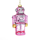 Pink Robot Ornament - Chive Plant Studio - Glass Ornaments - Chive Studio 2024